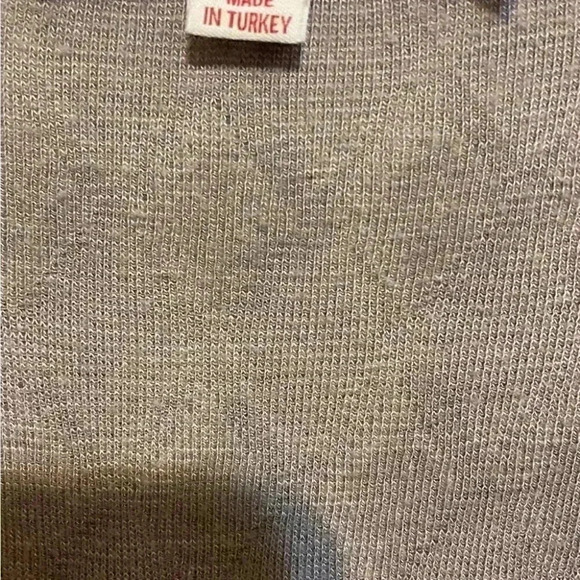 See by Chloe classic lightweight knit pink grey V neck long sleeve sweater 44 - Picture 5 of 5